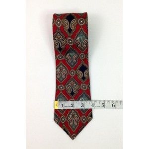 Venanzi Made in Italy Paisley Silk Necktie